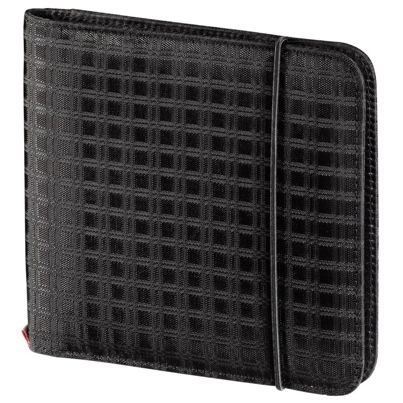 Futerał na płyty CD HAMA Wallet Slim Gumka na 24 CD