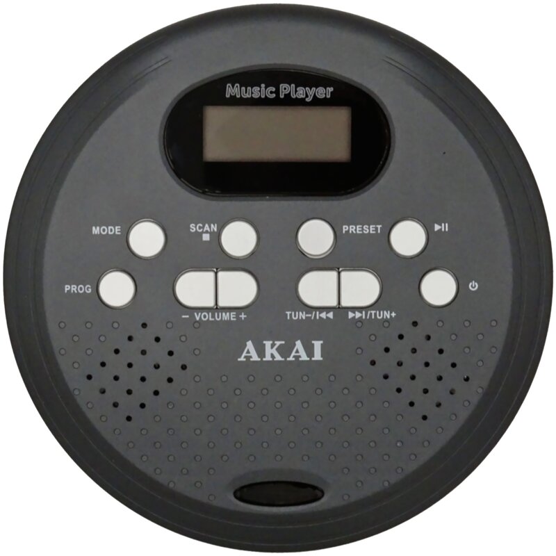 AKAI Przenośny odtwarzacz płyt CD ACDP-200 PLUS