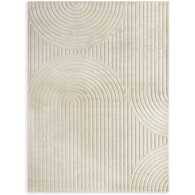 Dywan EUROFIRANY Venus Boho2 80 x 150 cm Beżowy