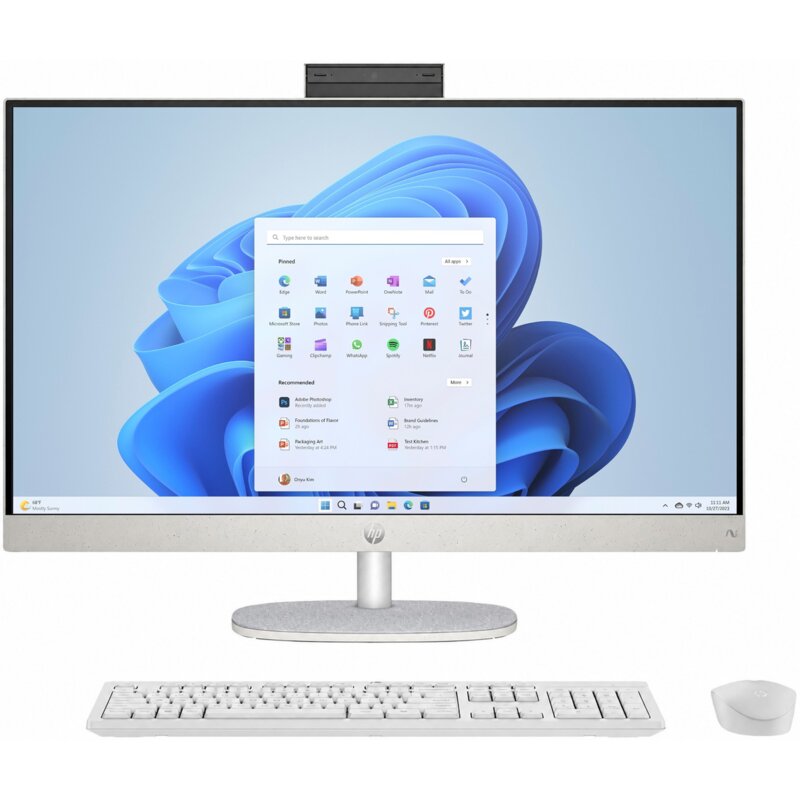 Komputer All in One HP 27-CR0204NW 27" IPS R7-7730U 16GB RAM 512GB SSD