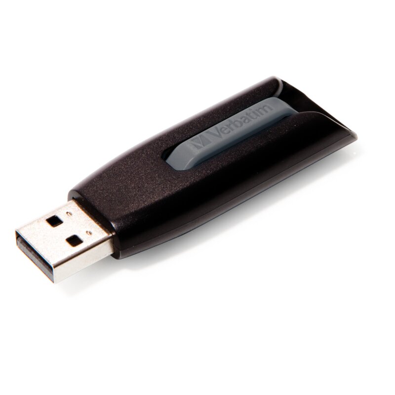 Pendrive VERBATIM Store ‘n’ Go V3 256GB, USB 3.2 Gen. 1 (USB 3.0), Odczyt 120 MB/s, Zapis 25 MB/s Czarny