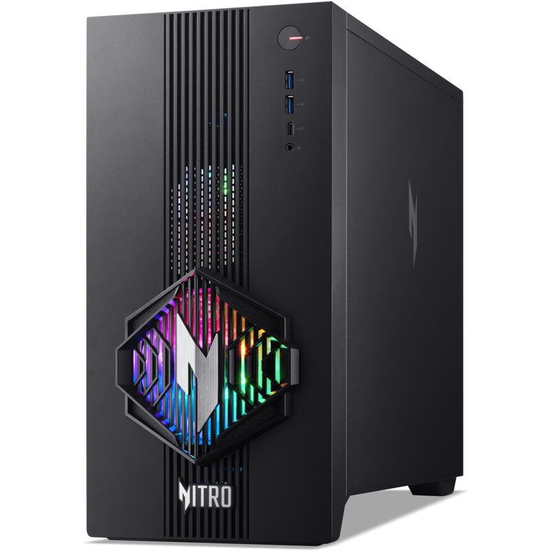 Komputer ACER Nitro N30-100 R7-8700F 32GB RAM 1TB SSD Radeon RX 9060 XT Wi-Fi
