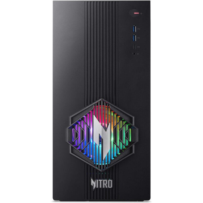 Komputer ACER Nitro N30-100 Ryzen 7-8700F 32GB RAM 1TB SSD GeForce RTX5070 DLSS 4 Wi-Fi Windows 11 Home