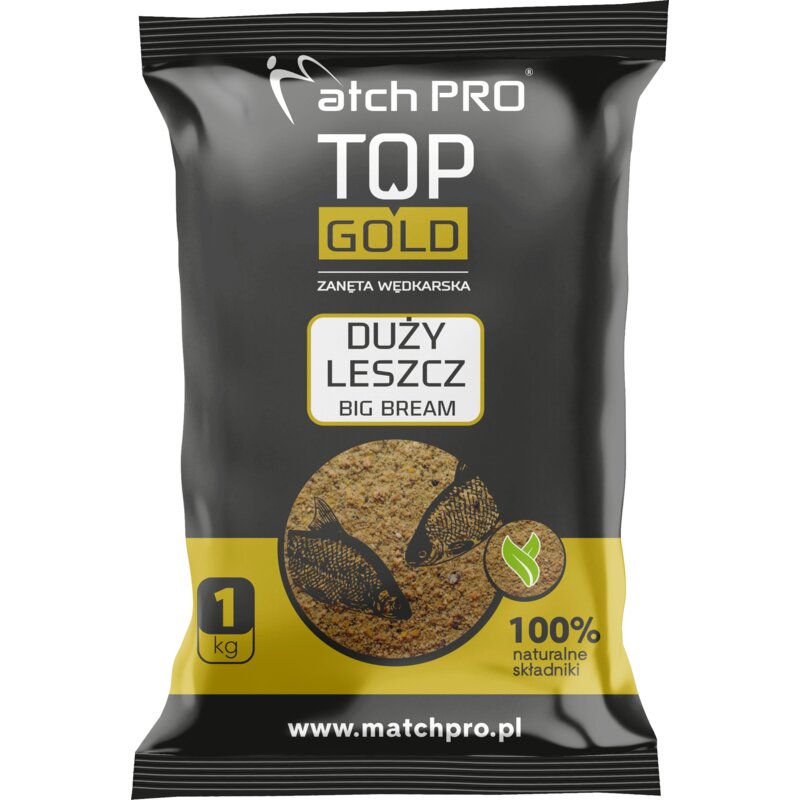 Zanęta MATCHPRO Top Gold Duży Leszcz 1kg