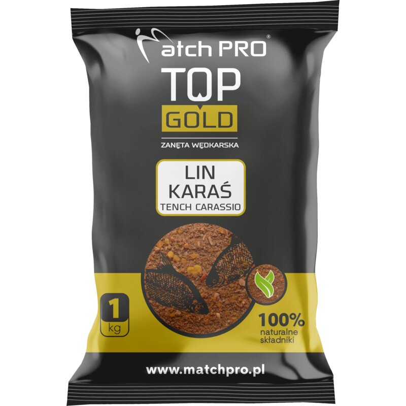 Zanęta MATCHPRO Top Gold Lin Karaś 1kg