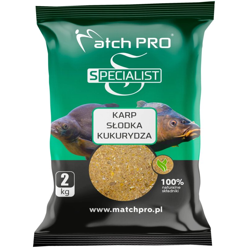 Zanęta MATCHPRO Specialist Karp Słodka Kukurydza (2 kg)