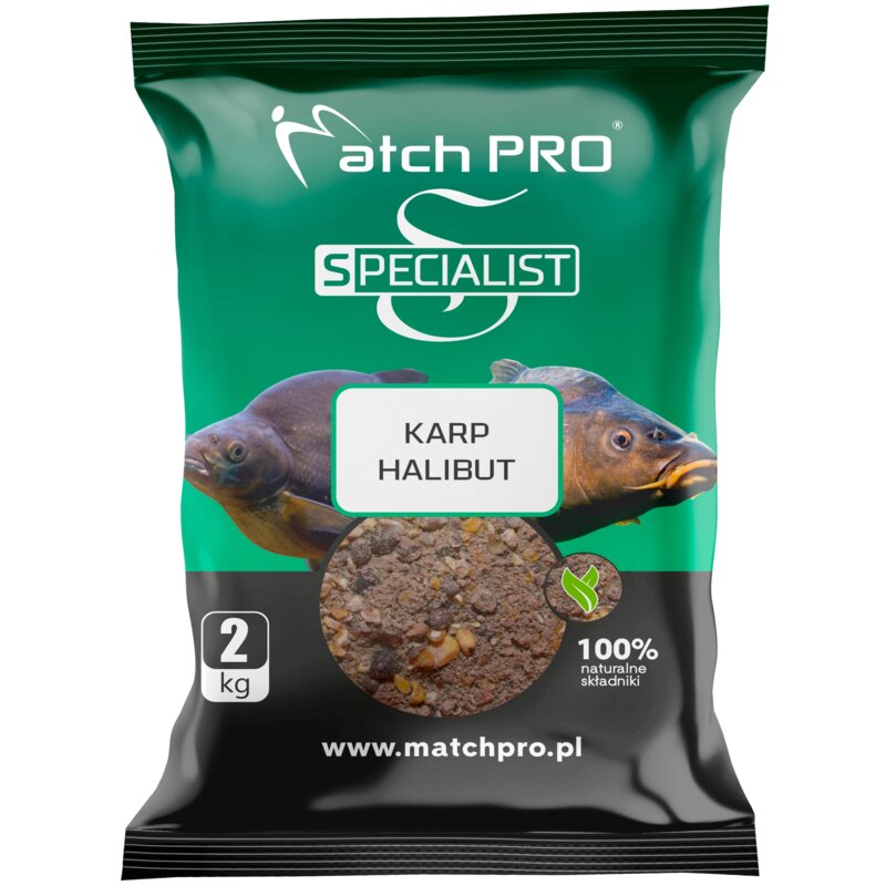 Zanęta MATCHPRO Specialist Karp Halibut (2kg)