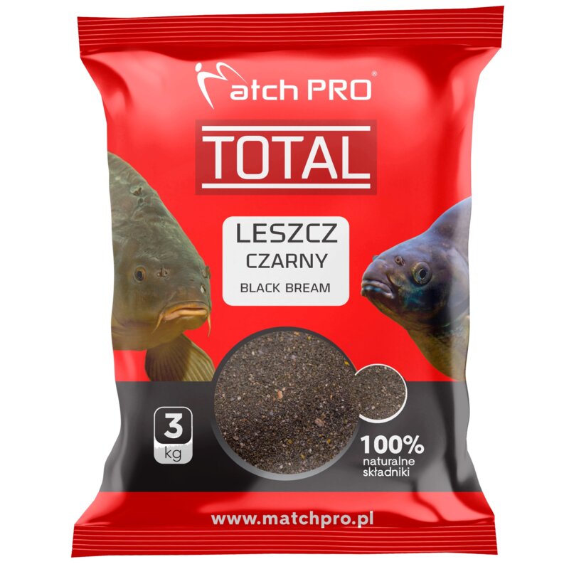 Zanęta MATCHPRO Total Leszcz Czarny (3kg)