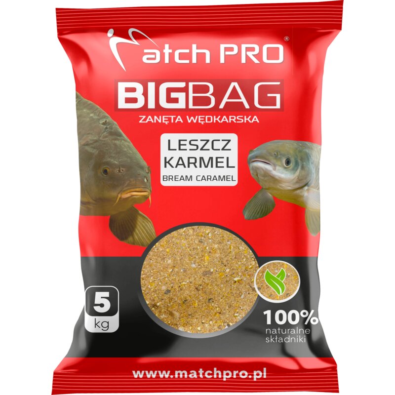 Zanęta MATCHPRO Big Bag Leszcz Karmel (5kg)