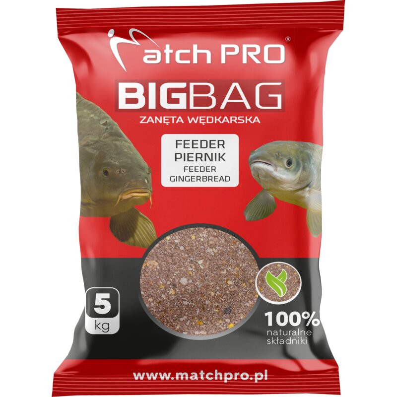 Zanęta MATCHPRO Big Bag Feeder Piernik (5kg)