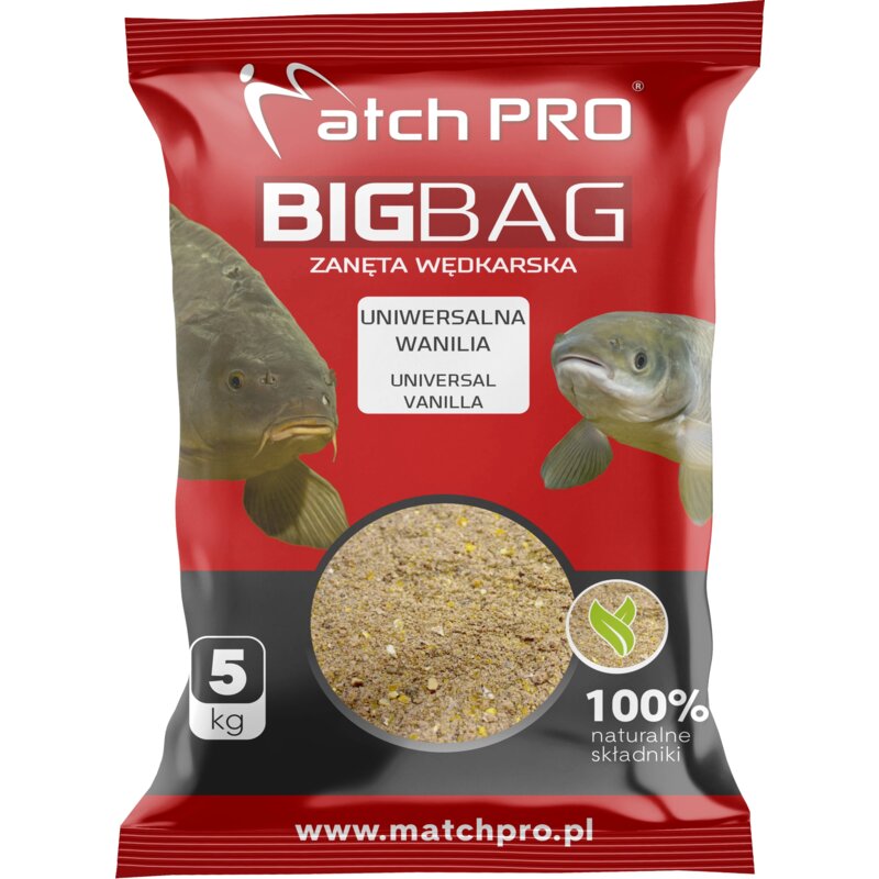 Zanęta MATCHPRO Big Bag Uniwersalna Wanilia (5kg)