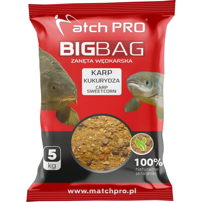 Zanęta MATCHPRO Big Bag Karp Kukurydza (5kg)