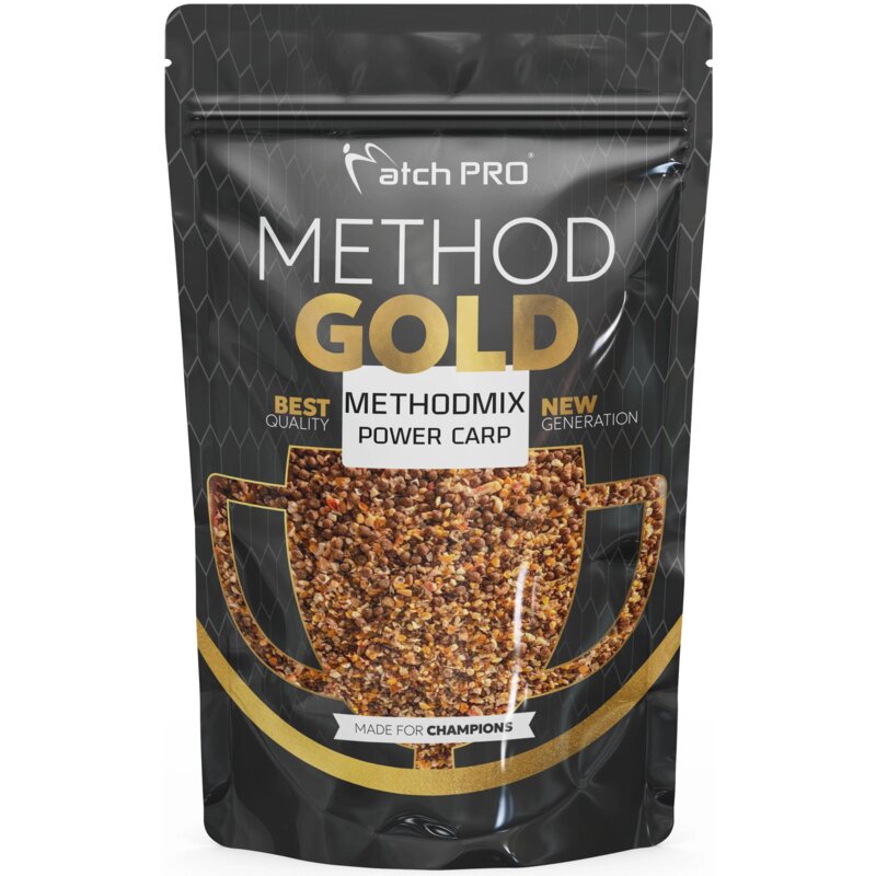 Zanęta MATCHPRO MethodMix Gold Power Karp (700g)