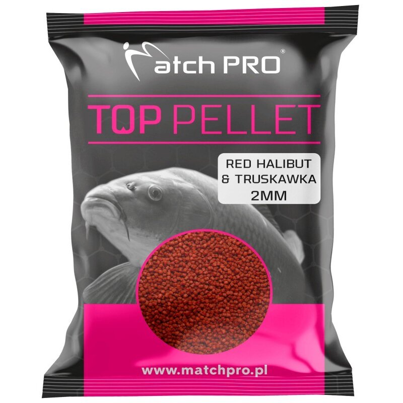 Pellet MATCHPRO Red Halibut Truskawka 2mm (700g)