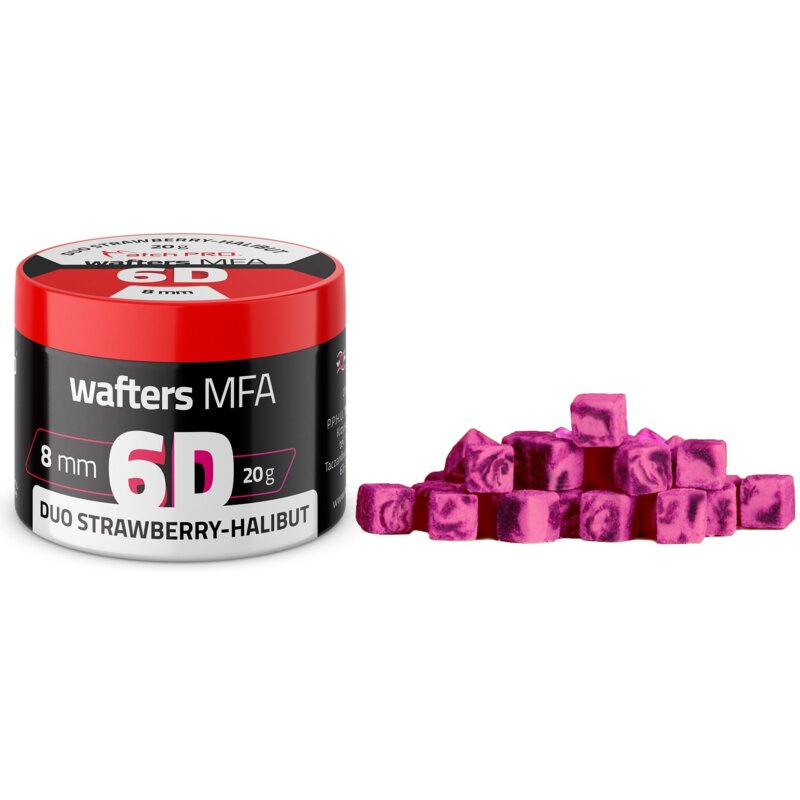 Przynęta 6D MFA MATCHPRO Duo Truskawka-Halibut Wafters 8 mm (20 g)