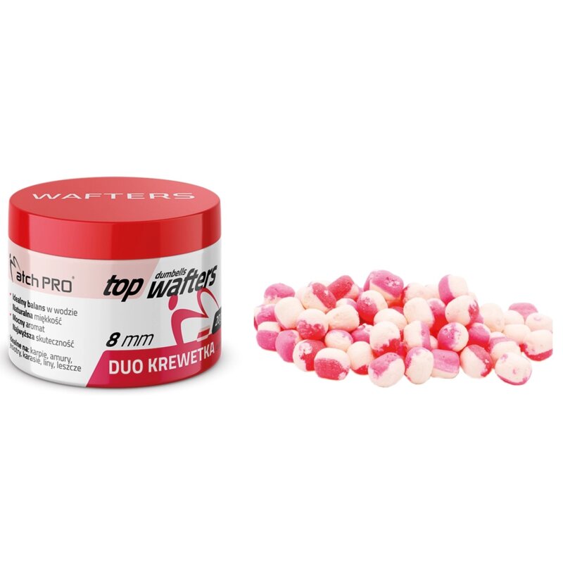Przynęta MATCHPRO Top Dumbells Wafters Duo Shrimp 8 mm (20 g)