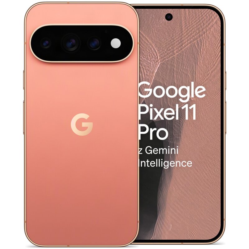 Smartfon GOOGLE Pixel 11 Pro 5G 12/256GB 6.3" 120Hz Miedziany róż