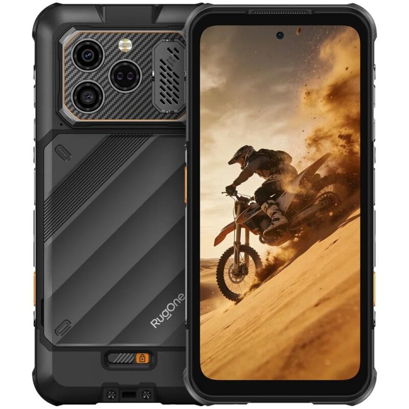 Smartfon RUGONE Xever 8 8/128GB 6.5" 120Hz Czarny