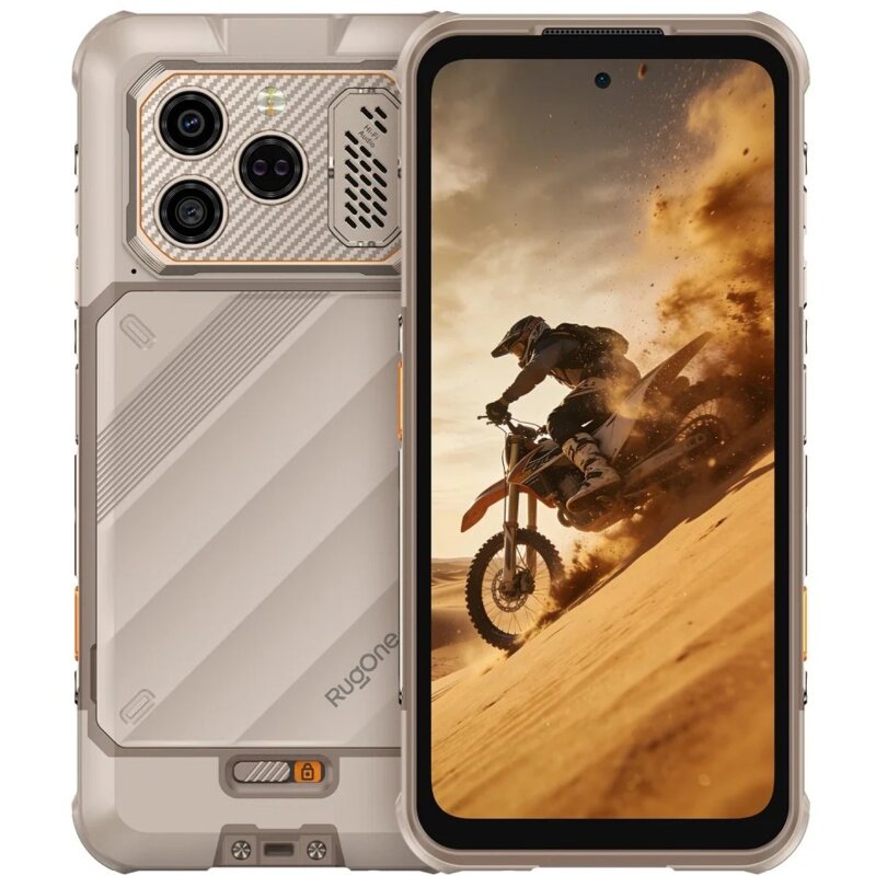 Smartfon RUGONE Xever 8 8/128GB 6.5" 120Hz Beżowy