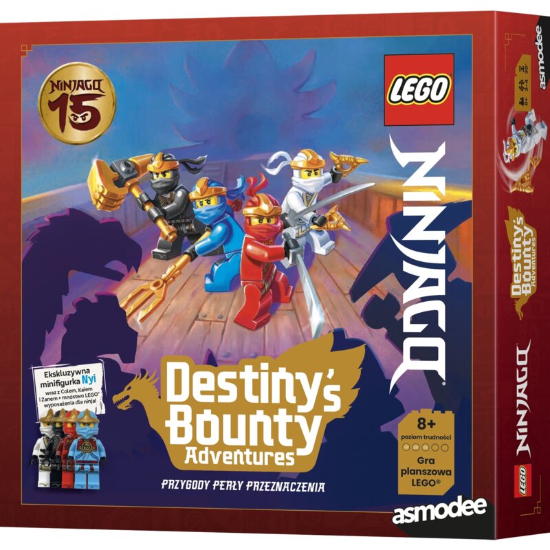 Gra planszowa REBEL LEGO Ninjago Przygody Perły Przeznaczenia