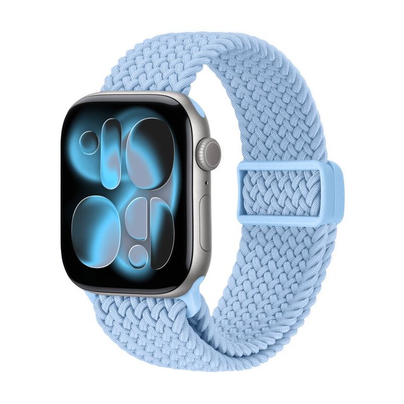 Pasek CRONG Wave Band do Apple Watch do koperty 38/40/41/42mm Błękitny