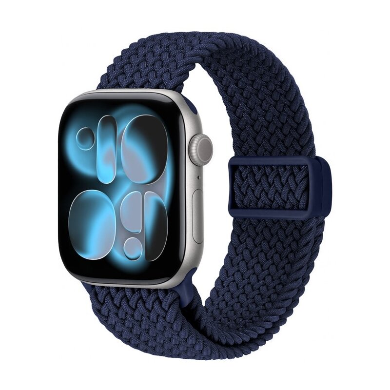 Pasek CRONG Wave Band do Apple Watch do koperty 38/40/41/42mm Granatowy