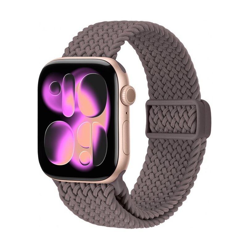 Pasek CRONG Wave Band do Apple Watch do koperty 38/40/41/42mm Brązowy