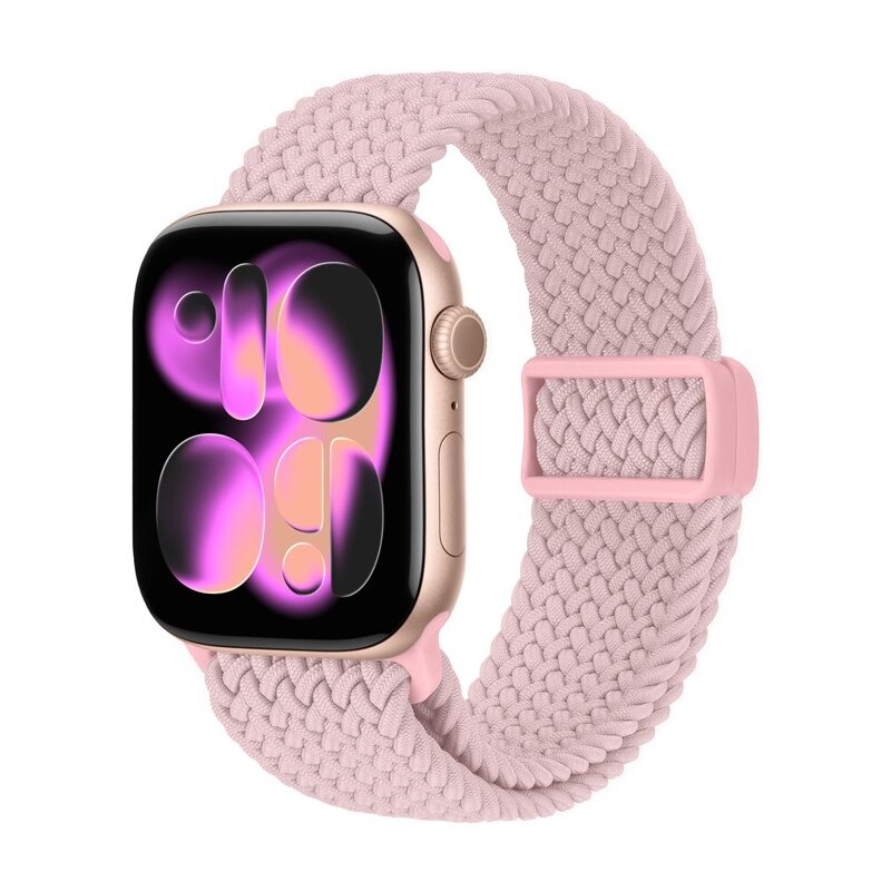 Pasek CRONG Wave Band do Apple Watch do koperty 38/40/41/42mm Różowy