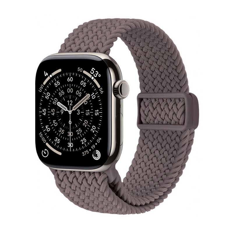 Pasek CRONG Wave Band do Apple Watch do koperty 44/45/46/49mm Brązowy
