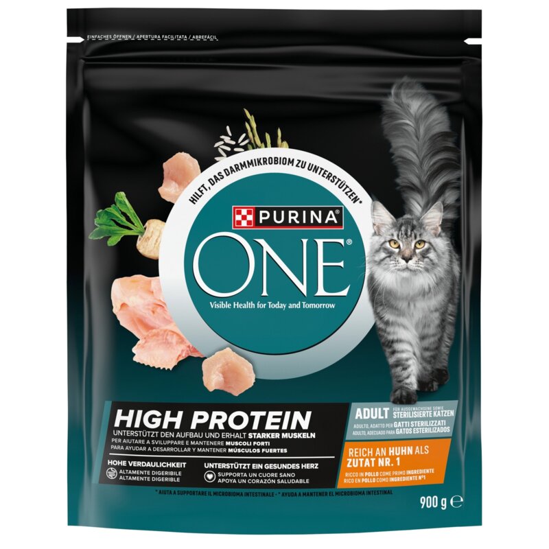 Karma dla kota PURINA One High Protein Kurczak 900 g