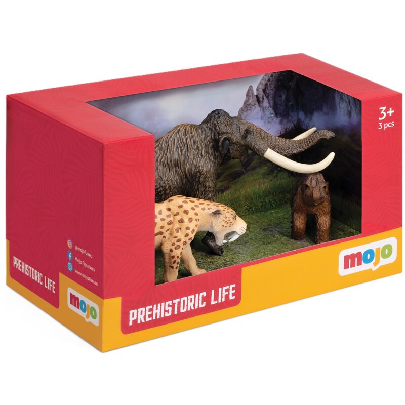 Zestaw figurek MOJO Prehistoryczne Ssaki 380041