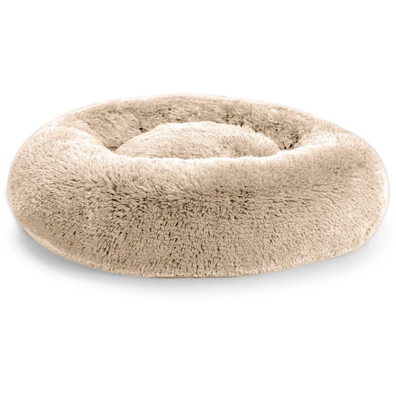 Legowisko dla psa POOM Sweet Donut Kremowy M 60 cm