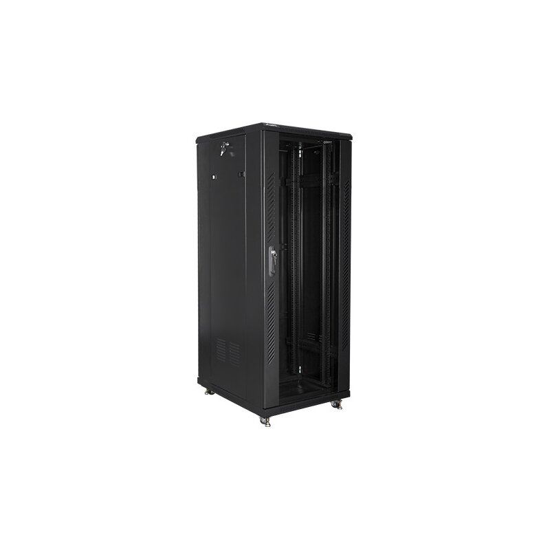 Szafa RACK LANBERG 19" 32U FF01-6832-12B 600 x 800 mm, Stojąca Czarny