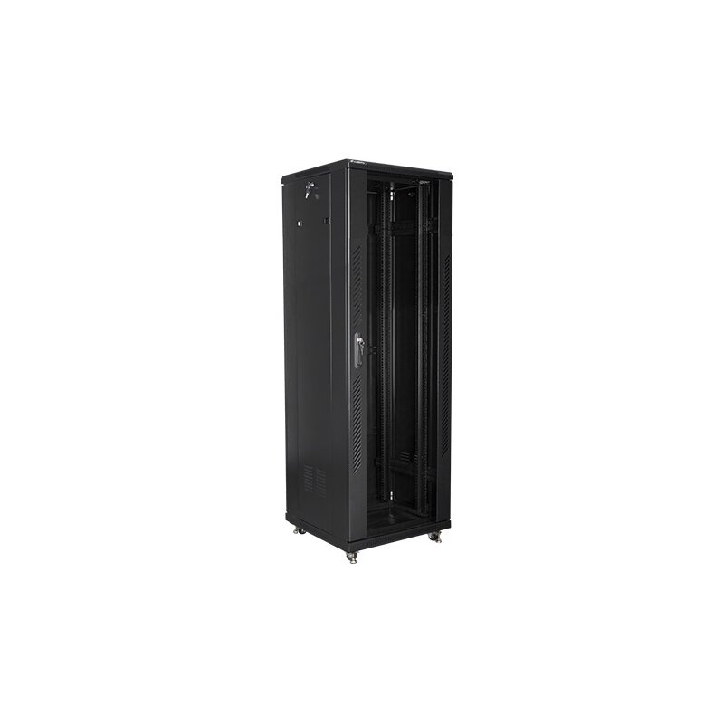 Lanberg Szafa stojąca Rack 19 37U 600x600mm czarna