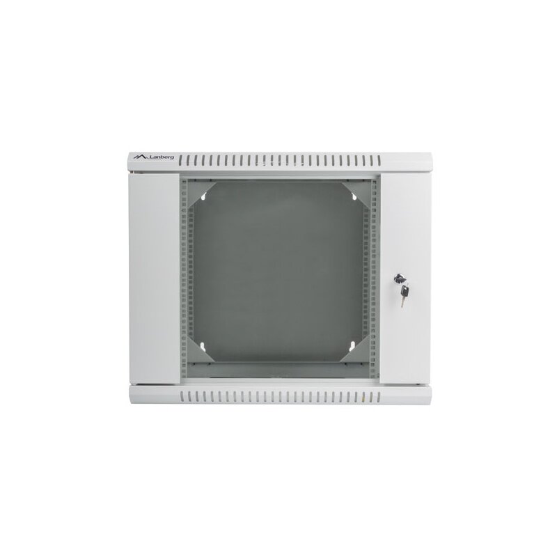 Lanberg Szafa instalacyjna wisząca dwusekcyjna 19 9U 600X600mm szara