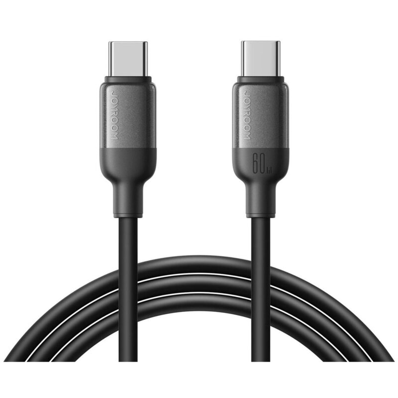 Kabel USB-C - USB-C JOYROOM S-A62 Lively Series 60W 1.2m Czarny