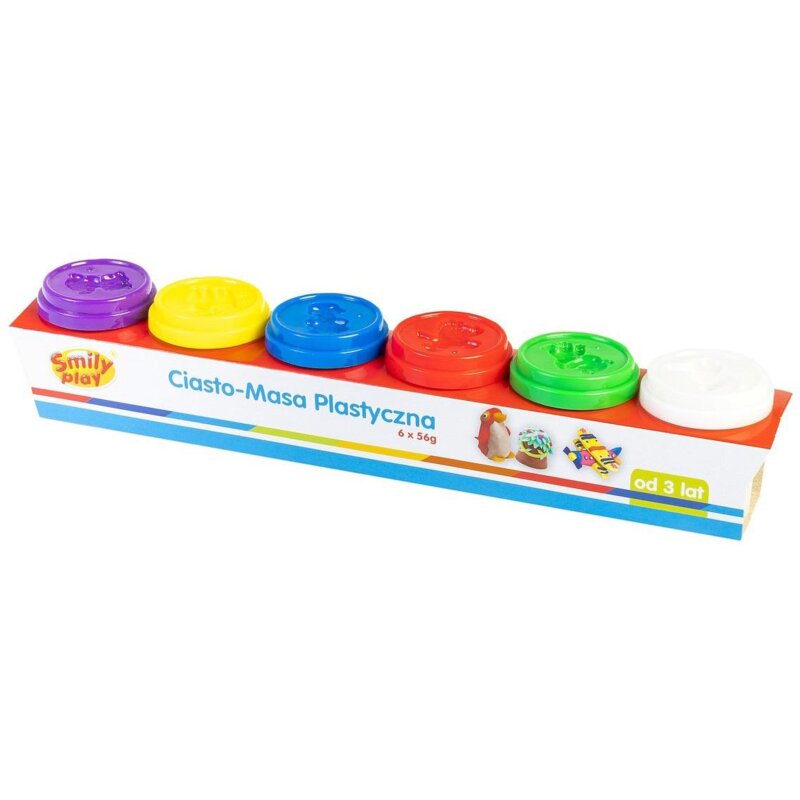 Masa plastyczna SMILY PLAY Ciasto-masa SP83350