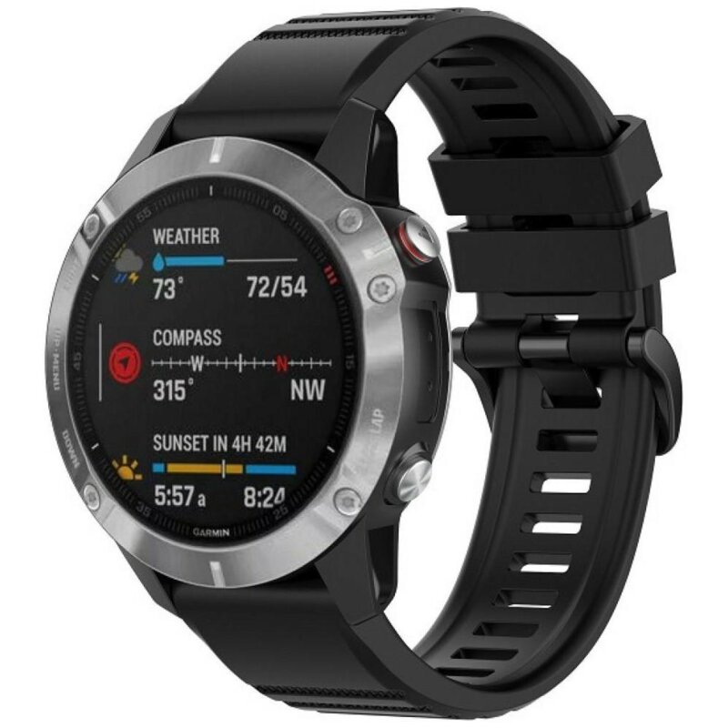 Pasek BELINE do Garmin Enduro 3/ Enduro 2/ D2 Mach 1 Pro/ Fenix 8/ Fenix 7X Pro/ Instinct 2X Solar/ Epix Pro/ Quatix 7X/ Tactix 7 Czarny