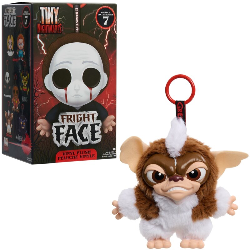 Maskotka JUST PLAY Tiny Nightmares Fright Face Horrorowe zawieszki 41539 (1 maskotka)