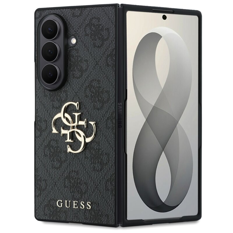 Guess Big 4G Logo do Galaxy Z Fold8 Ultra Czarny