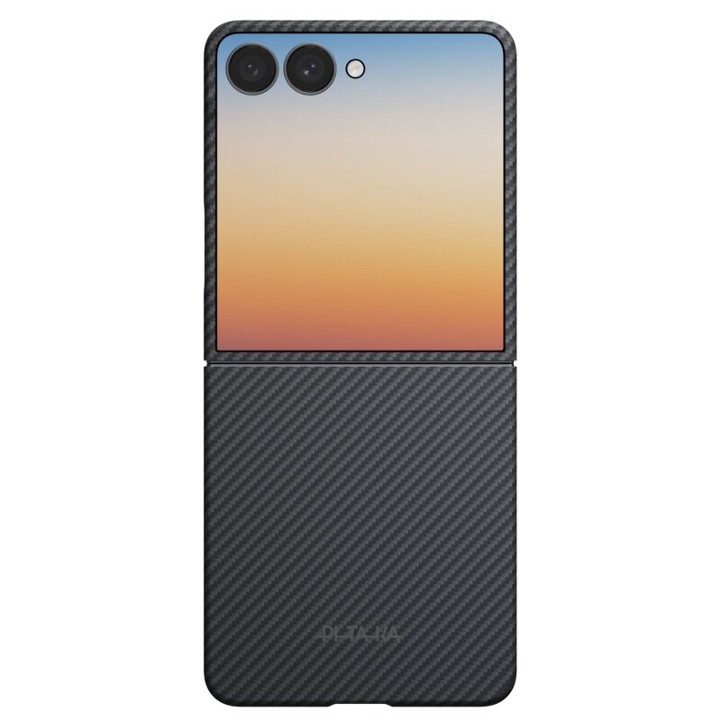 Pitaka Edge Case do Galaxy Z Flip8 Czarno-Szary