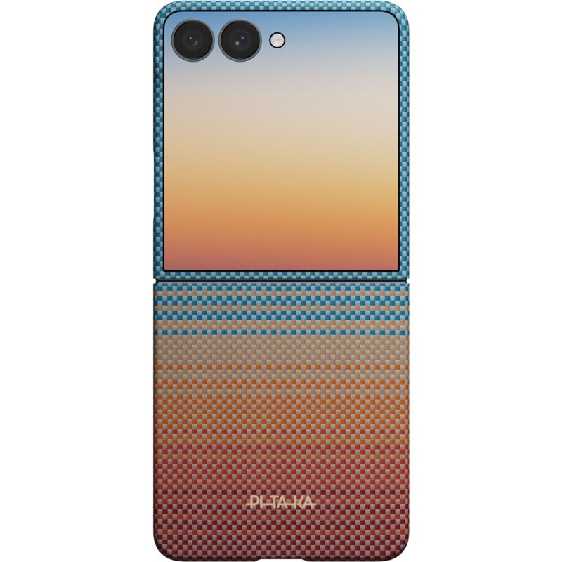 Etui PITAKA Edge MagSafe do Samsung Galaxy Z Flip 8 Sunset