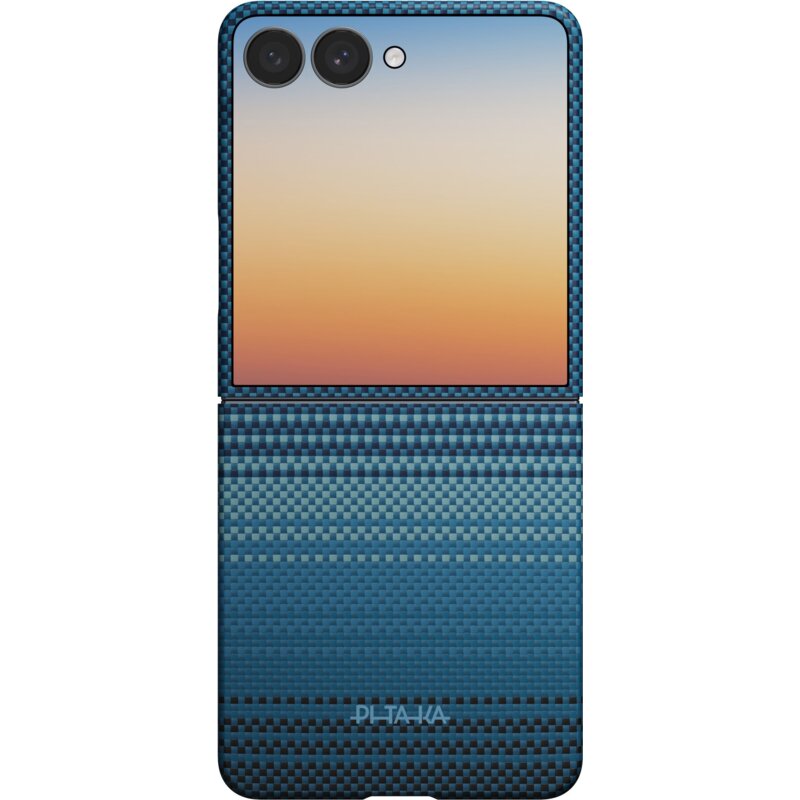 Pitaka Edge Case do Galaxy Z Flip8 Niebieski