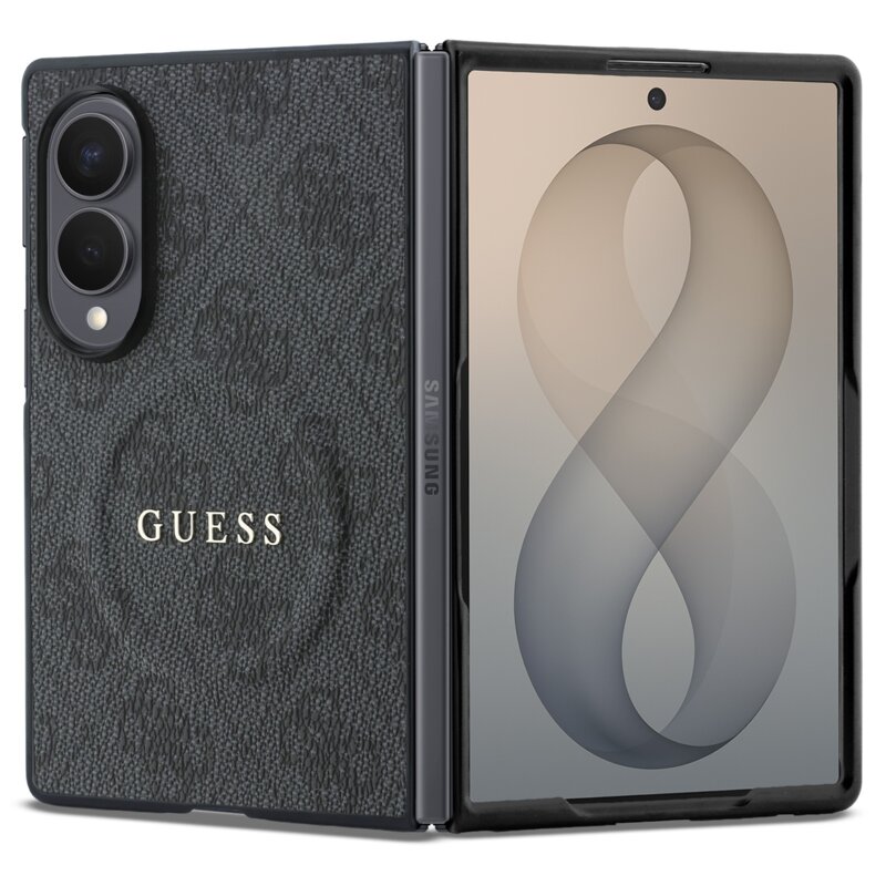 Etui GUESS 4G Classic MagSafe do Samsung Galaxy Z Fold 8 Czarny