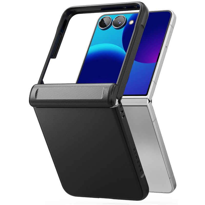Etui RINGKE Onyx Flap do Samsung Galaxy Z Flip 8 Czarny