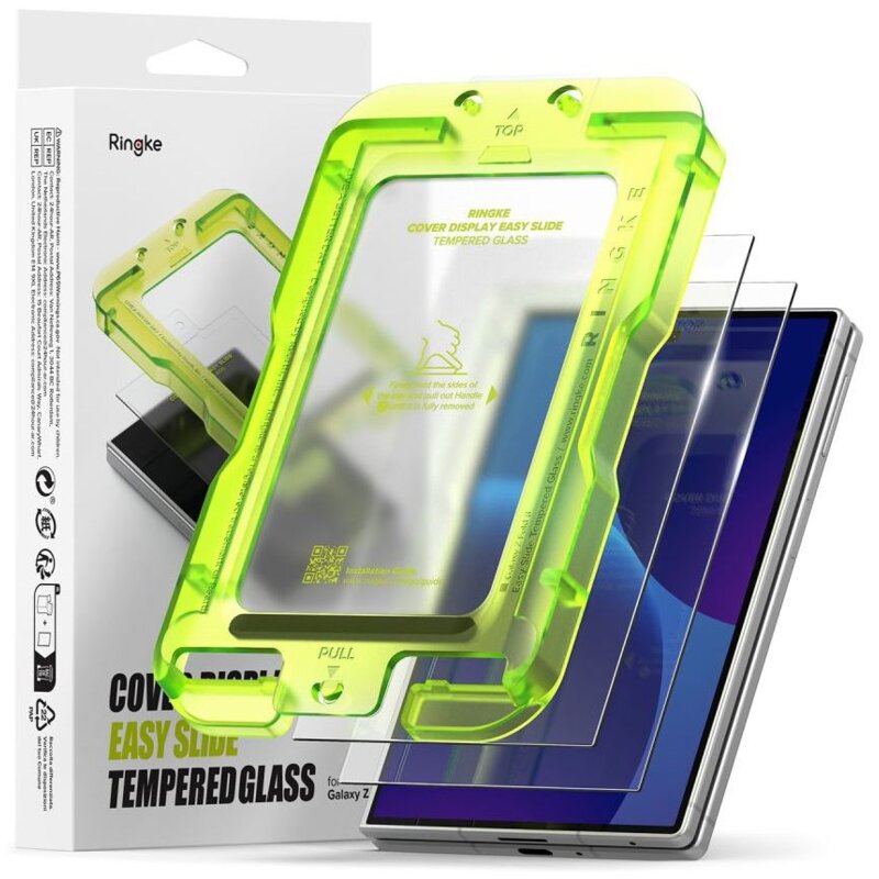 Szkło hartowane RINGKE Cover Display Easy Slide do Samsung Galaxy Fold 8 (2 szt.)