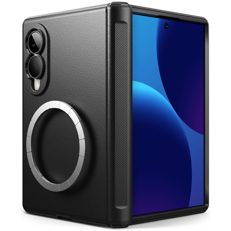 Etui RINGKE Onyx Flap Magnetic MagSafe do Samsung Galaxy Z Fold 8 Czarny
