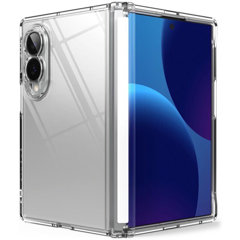 Etui RINGKE Fusion Flap do Samsung Galaxy Z Fold 8 Przezroczysty