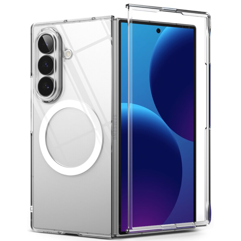 Etui RINGKE Slim Magnetic MagSafe do Samsung Galaxy Z Fold 8 Ultra Przezroczysty