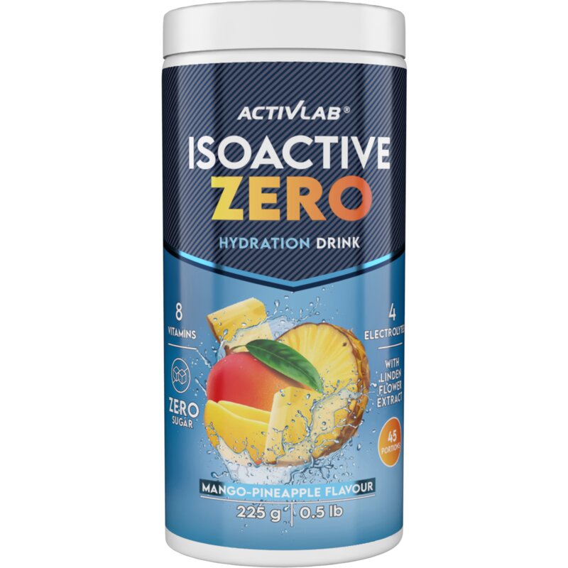 Izotonik ACTIVLAB Isoactive Zero Mango z ananasem (225 g)